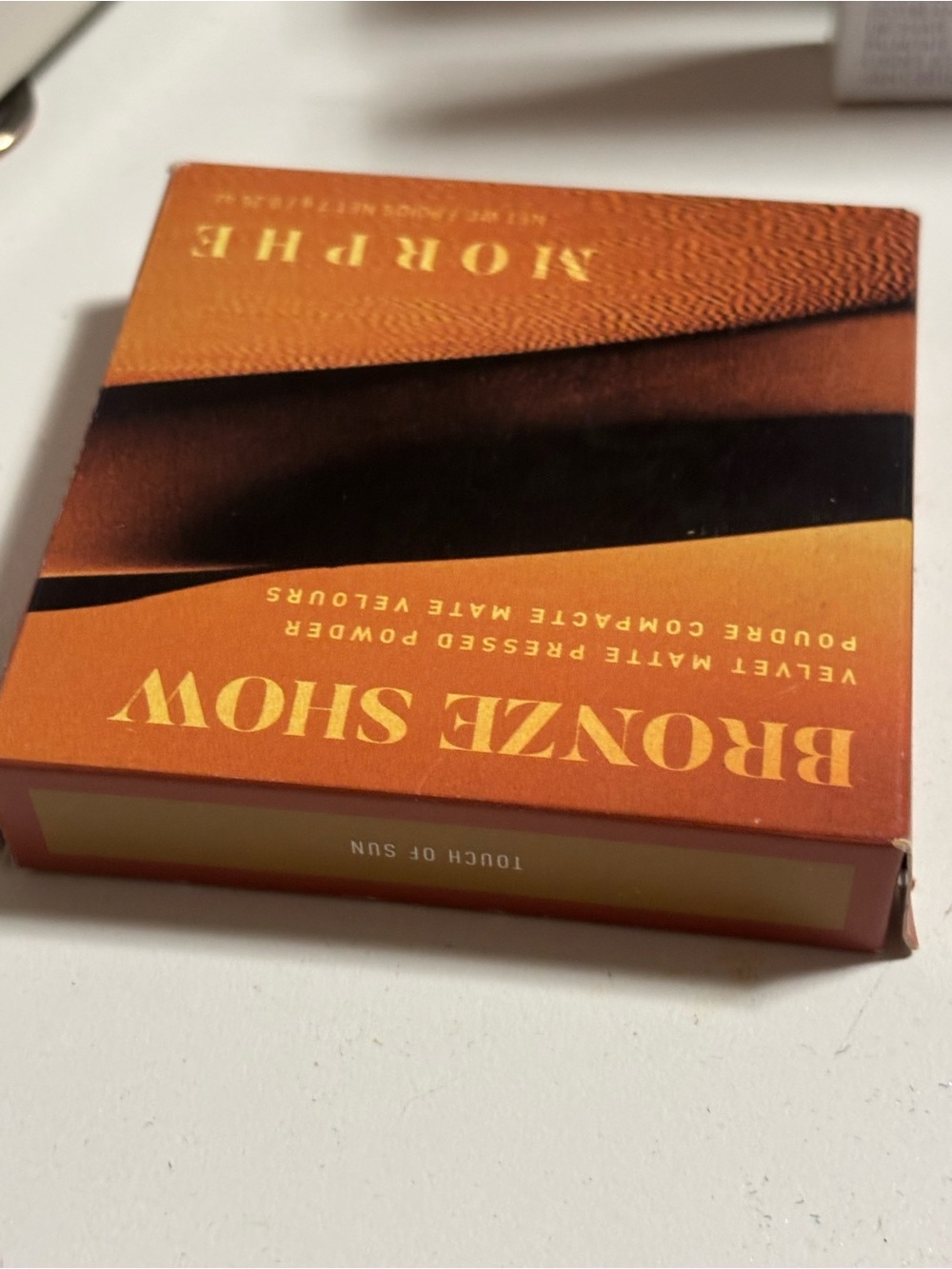 Morphe Bronze Show Velvet Matte Powder in Touch of Sun